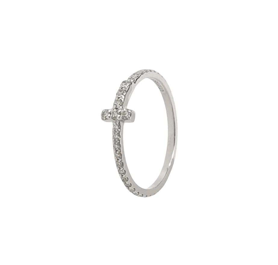 Tiffany & Co. T1 Diamond Bar Ring